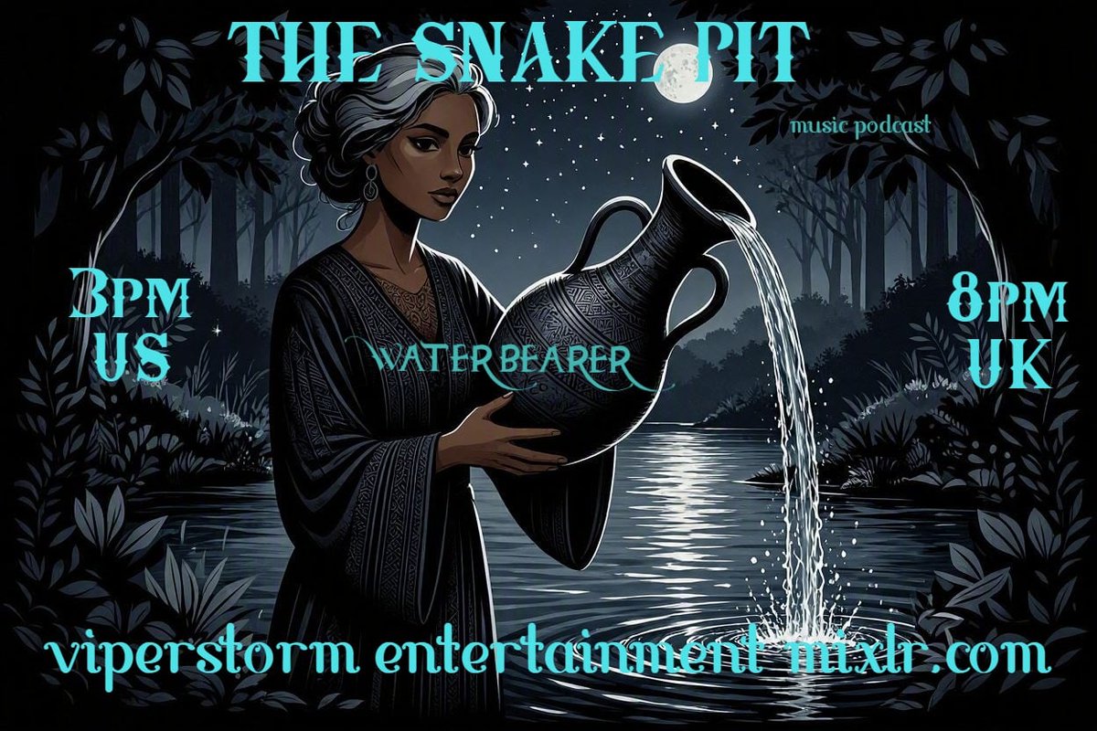 ViperStormSM's tweet photo. A Fresh Sound in Music with Warlock EDM + Water Bearer Vipers New Track! Today 8pm UK 3pm US! Listen at https://t.co/IxARhbowmS Mild Language Warning! Experience The Energy &amp; Heal Your Mind! https://t.co/YDJeGUc6vA