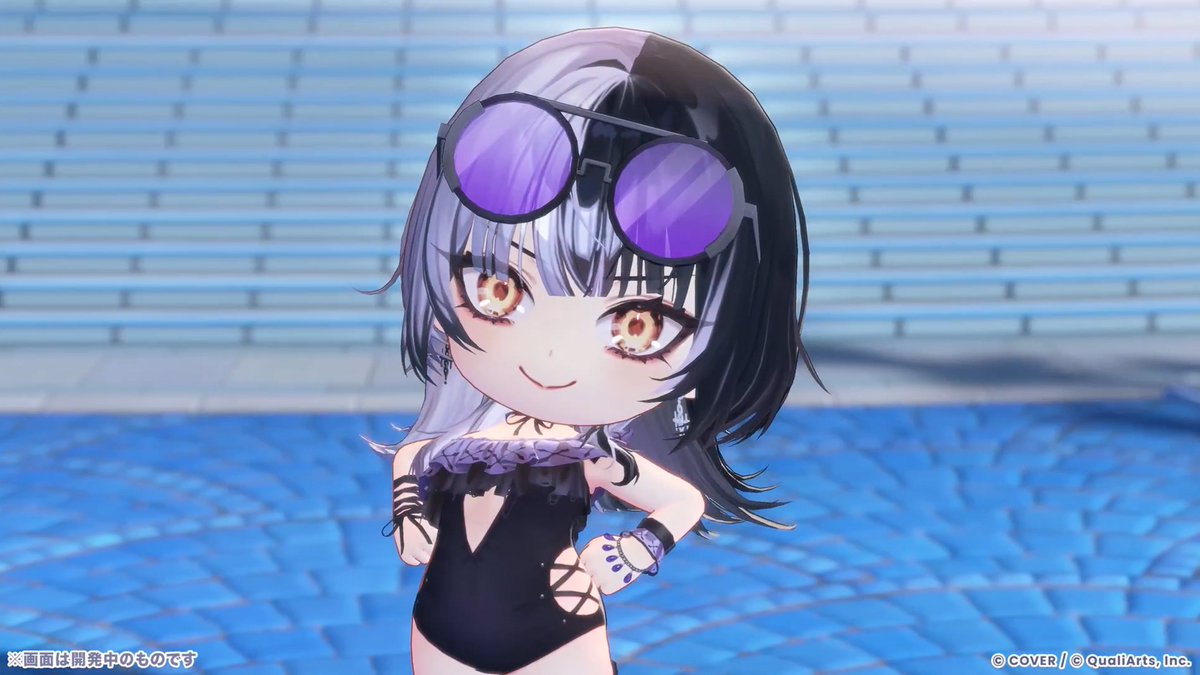 wanu_nyaneko's tweet photo. 露出は控えめかと思ったけど、それ以上にわりと大胆なデザイン！
イラストの真ん中とあの▾が…👀
細かいアクセサリーもかわいいなぁ～
後ろも気になる…🫣 https://t.co/Z0KVlreBTS