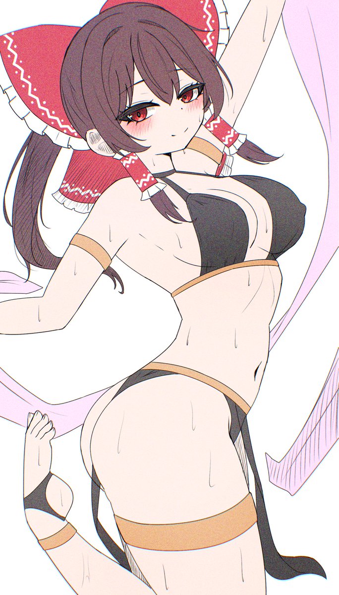 mikan7f's tweet photo. 霊夢 https://t.co/onRX1AXyht
