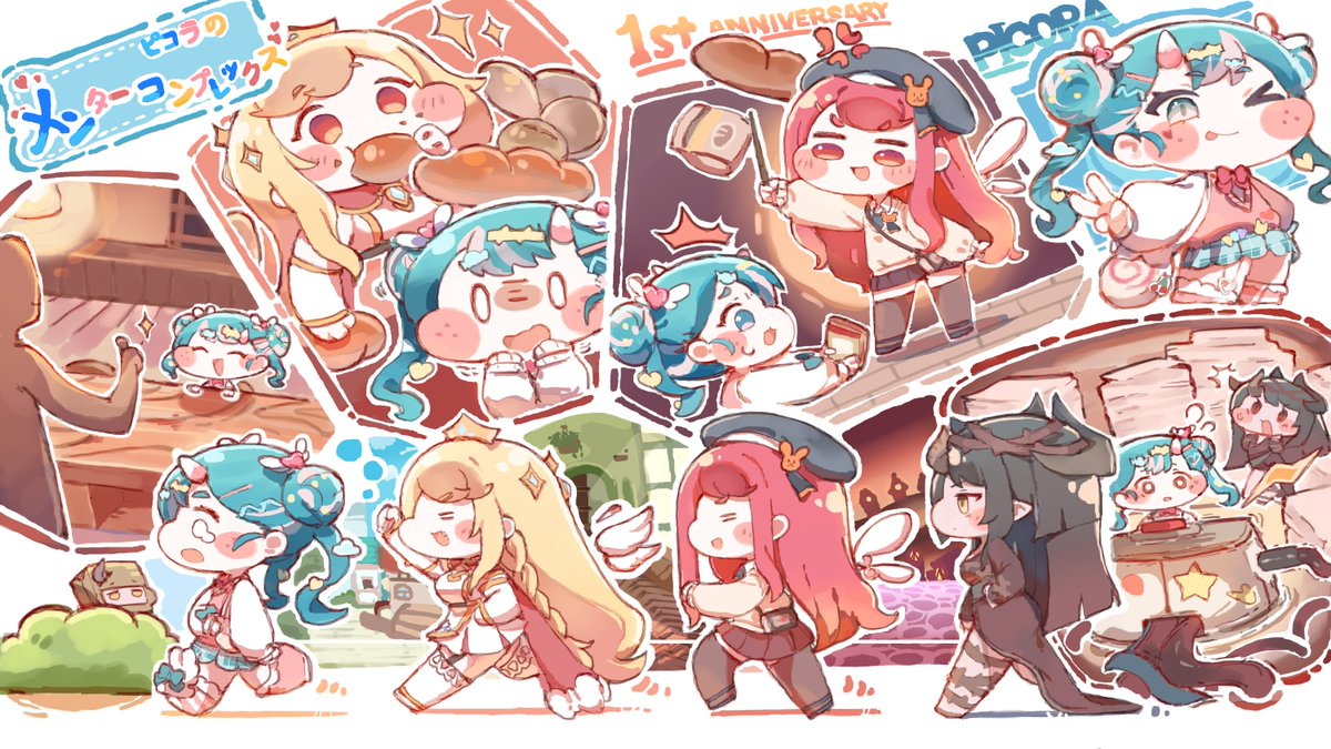 trickcal_jp's tweet photo. 🎊『#トリッカル』1周年まで、あと5⃣日❣️

この1年間、たくさんの物語を共に歩み、数えきれないほど大切な瞬間を刻んできました。
物語はまだまだ続いていきます。そして、私たちの思い出も決して色褪せません。

⏳一緒にカウントダウンしながら、もう一度、大切な物語を振り返りましょう。

「汝に捧げる賛歌」作者：苏九不太行 @ReMikkes 
「再び咲きほこる青い薔薇」作者：PEANUT★BUTTER  @No7085063 
「ピコラのメンター コンプレックス」作者：BaROQUE@BaROQUE_EGO 

世界各地の教主様から届いた素敵な作品に、心より感謝いたします。
そして、これまで応援し、共に歩んでくださったすべての教主様に、心より感謝いたします💕

#トリッカル #トリッカル1周年 
——
★ダウンロードして130連ガチャをゲットしよう！
≡公式サイト≡ https://t.co/UP32I9eftd
≡ダウンロード≡ https://t.co/EdeyJsbCQC
≡公式Discord≡ https://t.co/u17uCozqLu