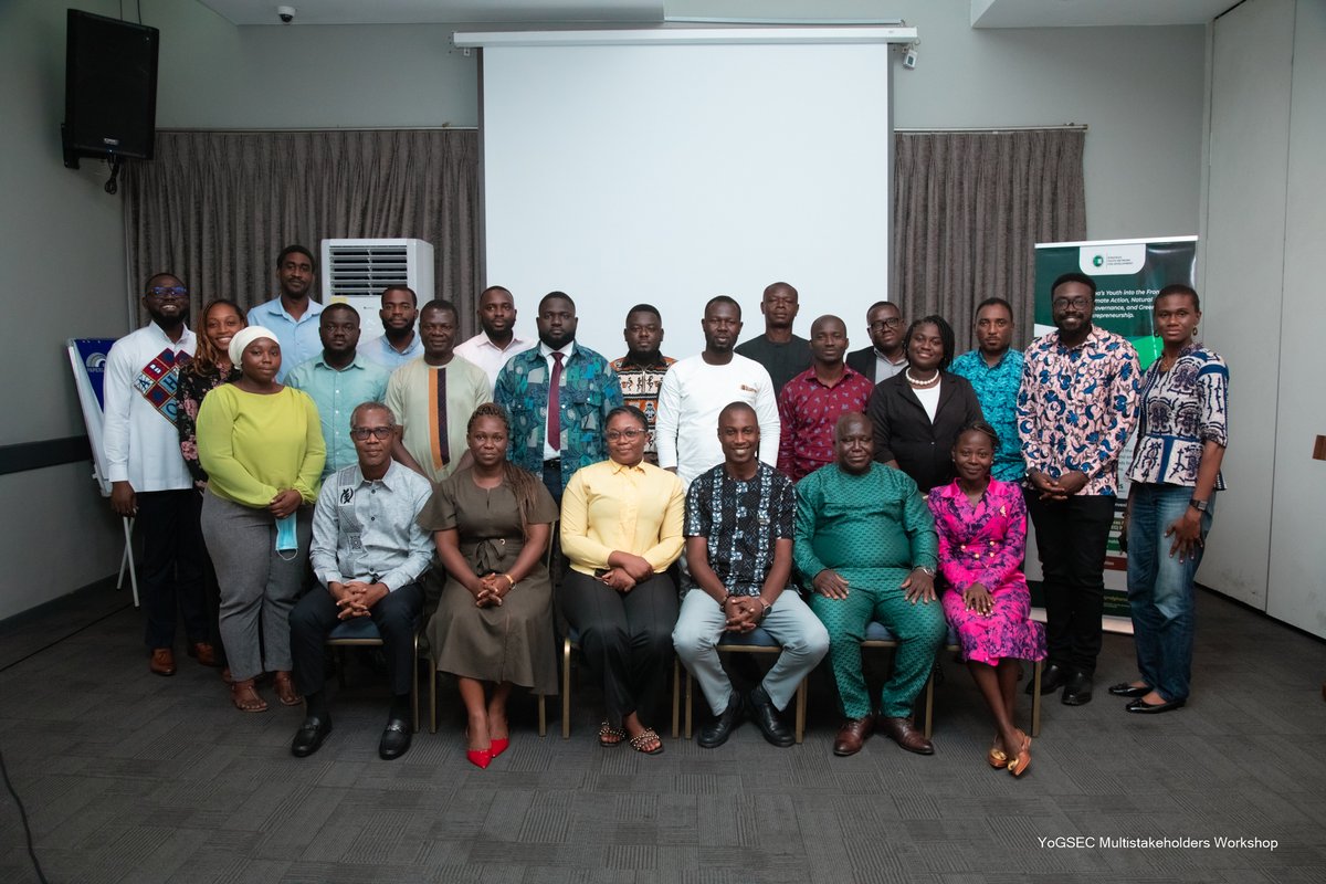 SYNDGhana's tweet photo. On 15 September 2026, SYND, through the Young Green and Sustainability Entrepreneurs Consortium (YoGSEC), convened a multi-stakeholder workshop that brought together government institutions, development partners, financiers, private sector actors and.... https://t.co/MoGzAPpQfh