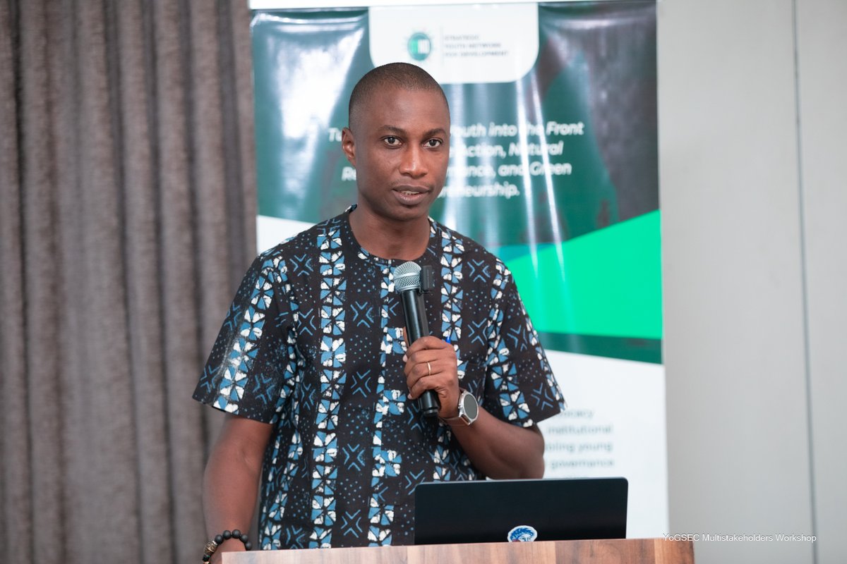 SYNDGhana's tweet photo. On 15 September 2026, SYND, through the Young Green and Sustainability Entrepreneurs Consortium (YoGSEC), convened a multi-stakeholder workshop that brought together government institutions, development partners, financiers, private sector actors and.... https://t.co/MoGzAPpQfh