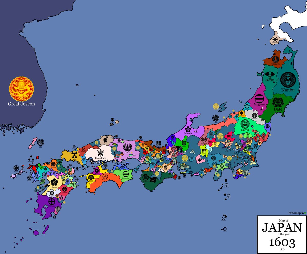 infodexx's tweet photo. Japan in 1603. https://t.co/VdKiuWZxpY