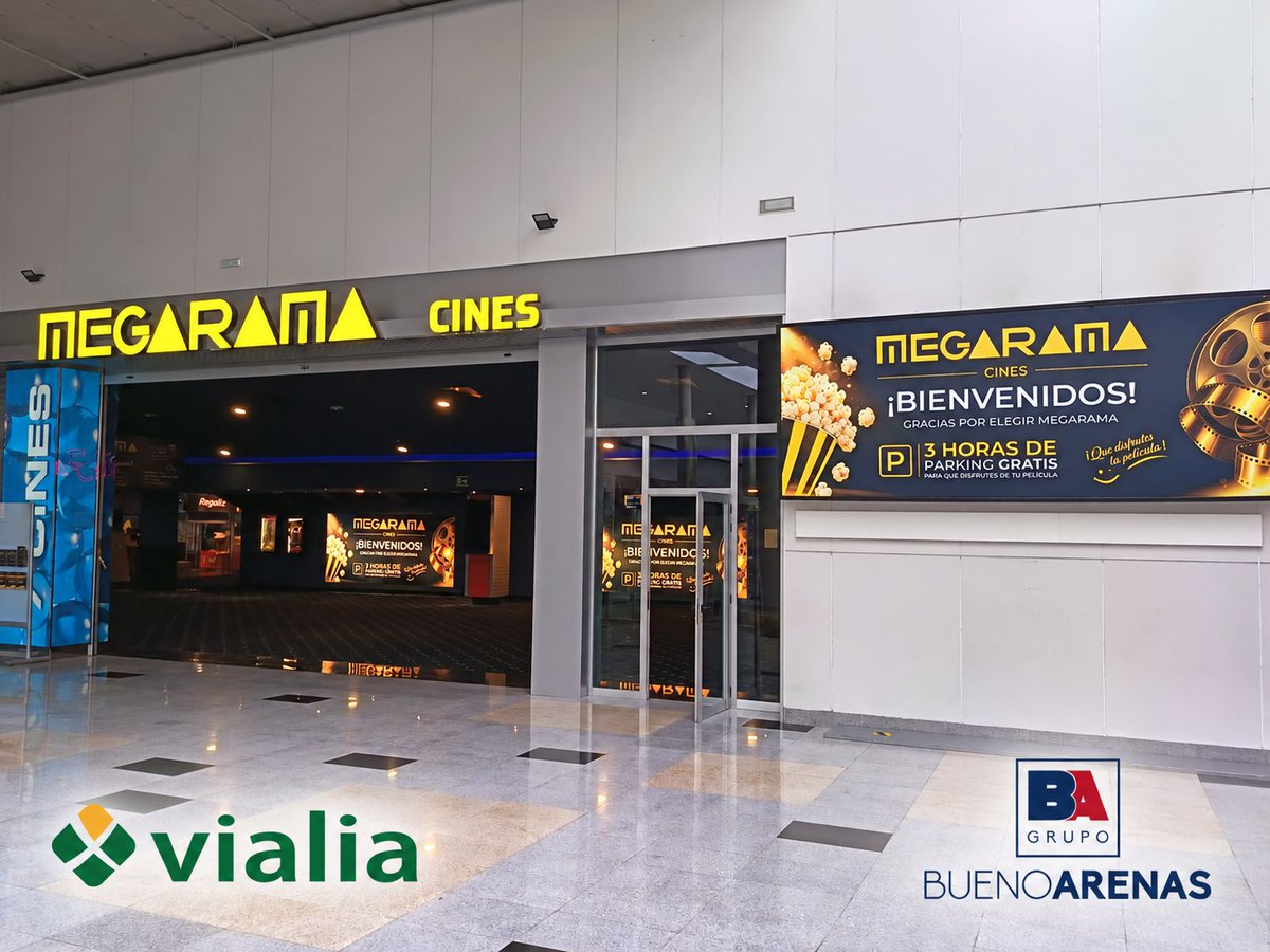 gbuenoarenas's tweet photo. 🎬 ¡Albacete vuelve a disfrutar del cine en Vialia!
Los cines de la estación Albacete-Los Llanos reabren sus puertas bajo la gestión de Megarama
Desde Grupo Bueno Arenas celebramos esta gran noticia para Albacete y damos la bienvenida a esta nueva etapa ¡Nos vemos en el cine!🍿 https://t.co/3nCMBDRe9y