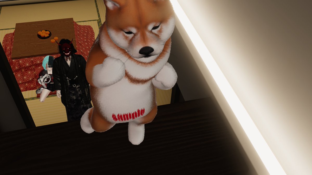 miomio741's tweet photo. 昨日のわんこが可愛かった話
#vrchat https://t.co/GRfV9i9qZw