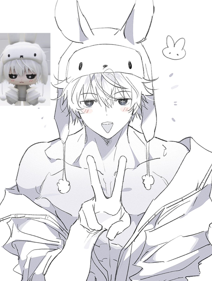 010105q's tweet photo. 흰토남캐~~ https://t.co/ZgN6rCvxOG
