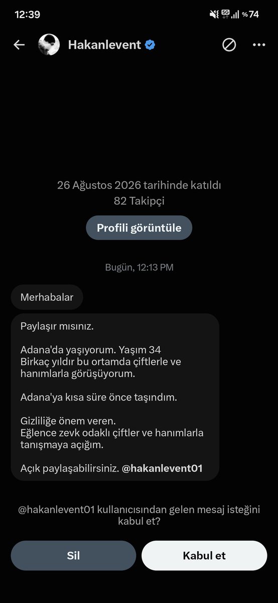 Bursadanitiraf's tweet photo. #Adana #çift #tek #tekerkek https://t.co/MmHY4IzapS