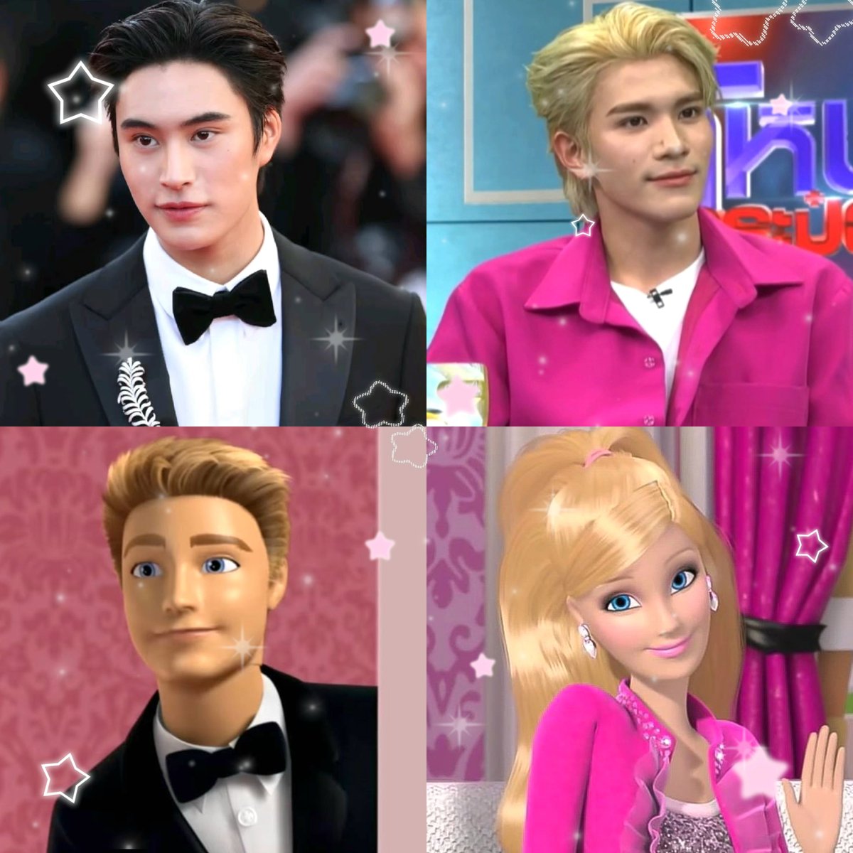 meowieefly's tweet photo. hi barbie                                 hi ken https://t.co/9MOdvKzPPO