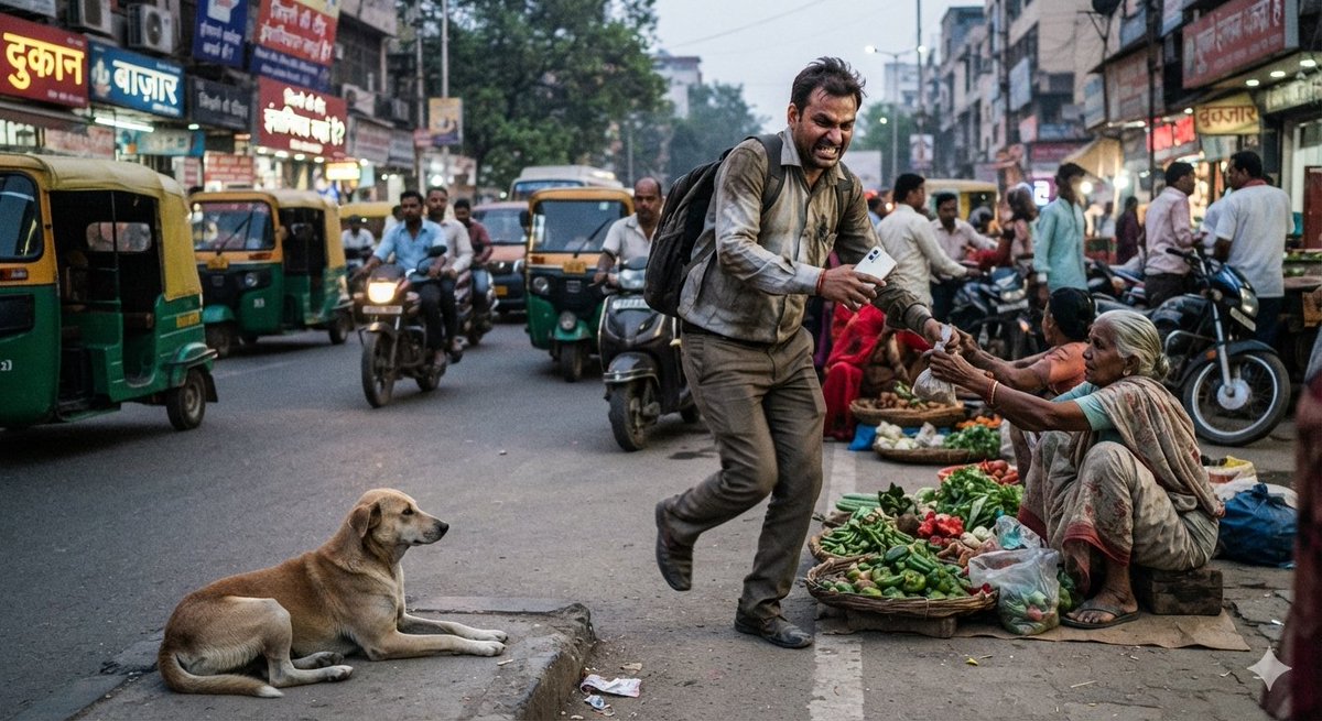 activist_rohit's tweet photo. कुछ लोग एक कहावत कहते हैं "इंसान है या जानवर?"
दरअसल आधुनिक इंसान, जानवर नहीं हैवान बन चुका है। काश कि इंसान जानवर बन पाता, आज के कलयुगी इंसान के लिए तो जानवर बनना भी कठिन है।

#CruelHumanity #InnocentAnimals #KalyugReality #HumanVsAnimal #InsaanAurJaanwar #DeepThoughts https://t.co/Npxu37RJaD