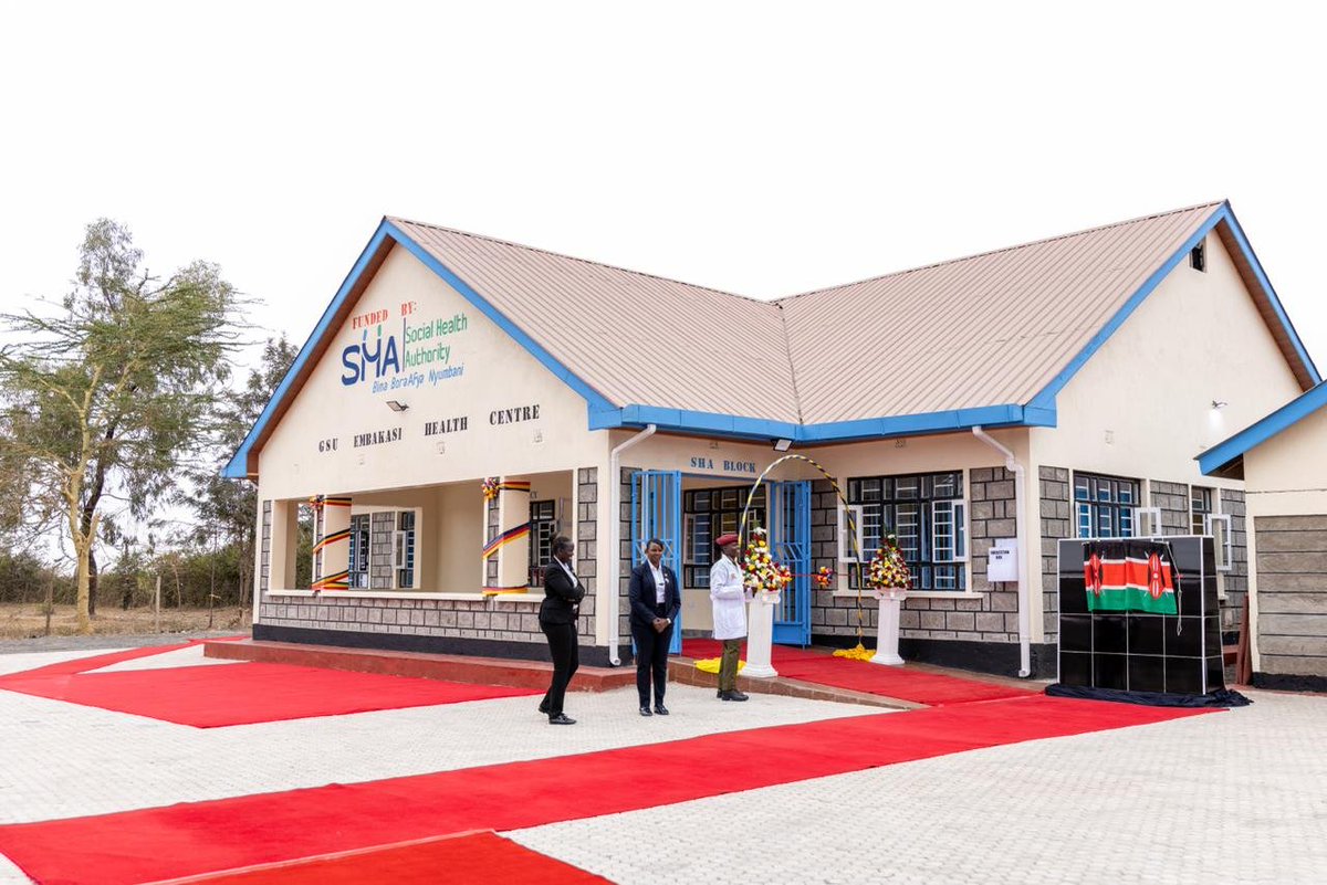 WilliamsRuto's tweet photo. Further, through Usalama Cover, under the Social Health Authority, more than 138,000 police and prison officers have access to a dedicated medical scheme, ensuring access to quality healthcare. https://t.co/R67v8V7wOx