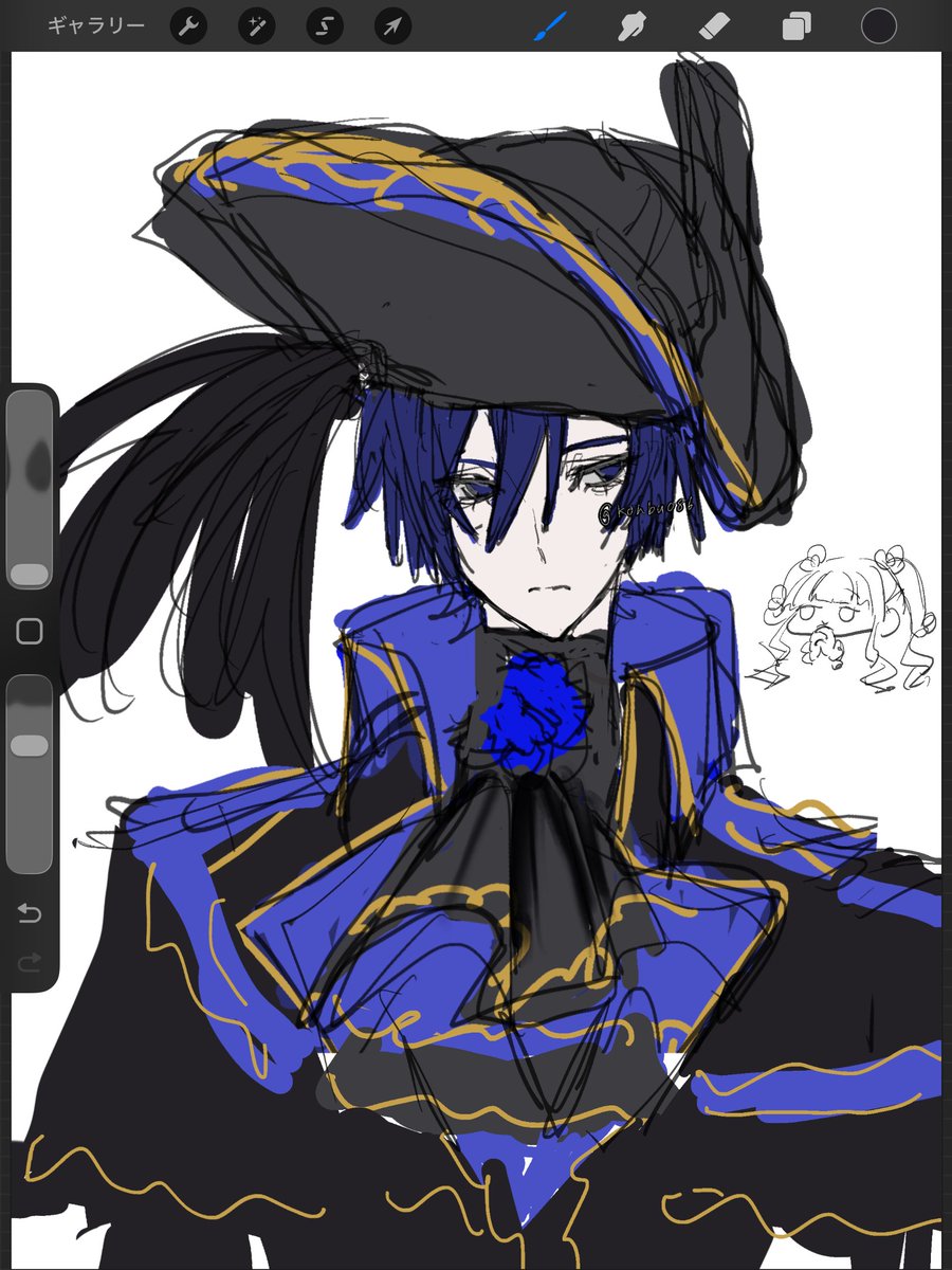 konbu086's tweet photo. 描こう描こう思って描いてなかったロザブルとおまけビアンカの落描き
#KAITO https://t.co/a8Hgi9LCPE
