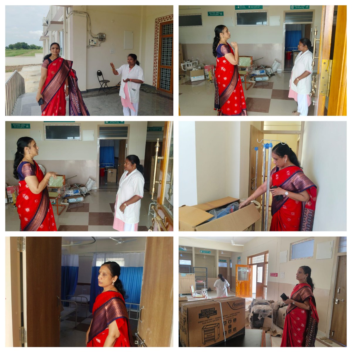 dmho_sangareddy's tweet photo. Dr. K. Lalitha Devi, DM&amp;HO Srd visited newly constructed PHC Singeetham on 18/9/26 to inspect the infrastructure &amp; review essential facilities &amp; inauguration arrangements. The concerned staff were instructed to complete all works &amp;ensure the building's readiness for inauguration. https://t.co/c4zmmZfgRH