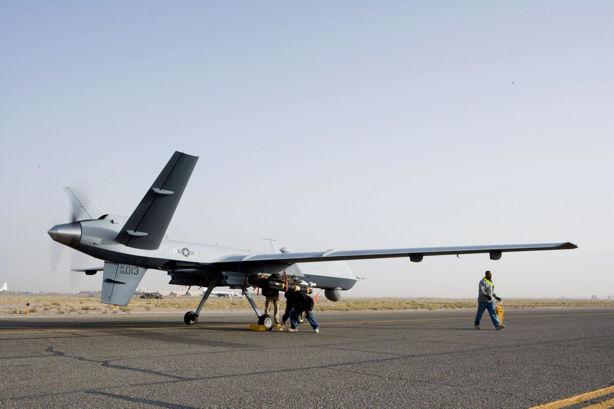 diinahdotcom's tweet photo. The U.S. military is moving MQ-9 Reaper drones from Africa to the command responsible for South America ahead of planned counternarcotics and counterterrorism operations.

The transfer is part of a broader military buildup in the region, including cooperation with countries such as Ecuador and Colombia.

Source: CNN