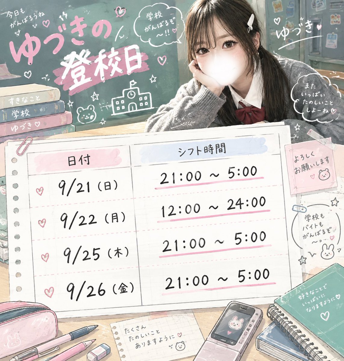 yzk_campus's tweet photo. 登校日(👍🏻> ·̫ < )👍🏻🌟 https://t.co/Oak3axqh6r