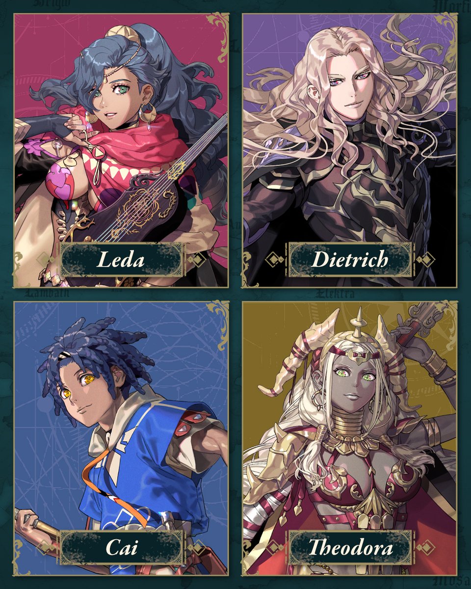 NintendoFrance's tweet photo. Quatre héros, quatre destins, un seul avenir. 

Quel destin allez-vous changer en premier ? #FireEmblem https://t.co/VPb7GeyRXe