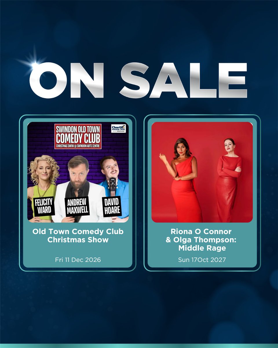 SwindonArtsCent's tweet photo. New shows. New memories to make. 🎭

Tickets are on sale now—who are you bringing? https://t.co/w53KNxNTaP