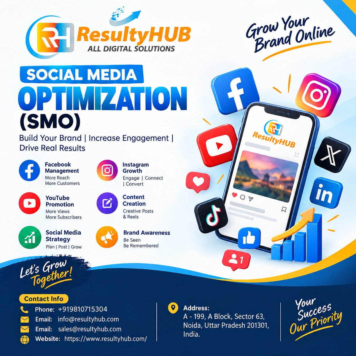 info_resultyhub's tweet photo. π Grow Your Brand. Grow Your Business.
Boost your online presence with ResultyHUBβs SMO services π±π
β¨ Social Media Management | Content | Engagement | Brand Growth
π +91 98107 15304
π https://t.co/ZQJJ5eWARj
#ResultyHUB #SMO #DigitalMarketing #SocialMediaMarketing https://t.co/WrJzgGwXaM