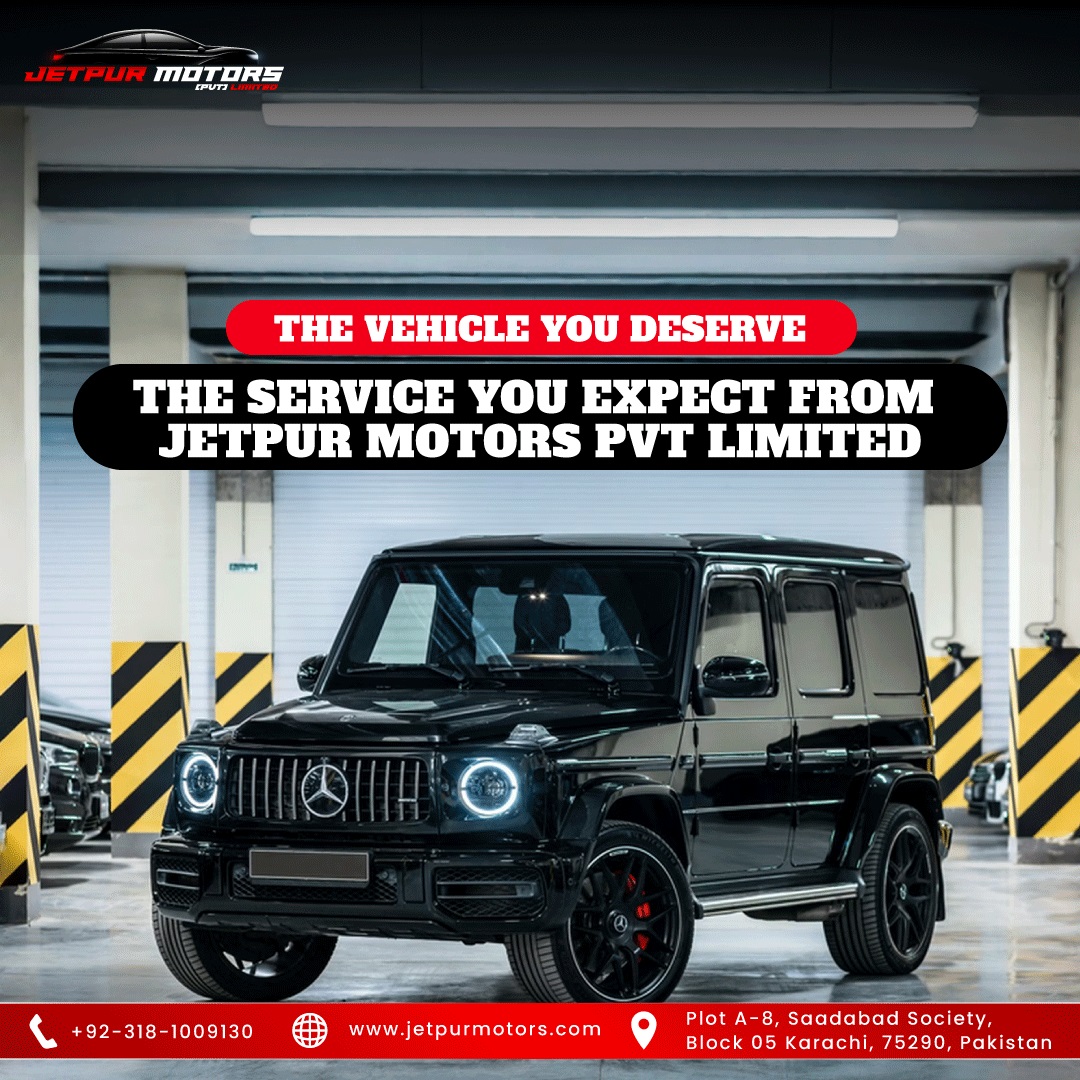 Jacquelynnulq's tweet photo. The Vehicle You Deserve—The Service You Trust. Jetpur Motors Pvt Limited offers premium vehicles and unmatched customer service, from selection to delivery. Visit us in Karachi or explore online. Call +92-318-1009130 https://t.co/qde1RpMqcI