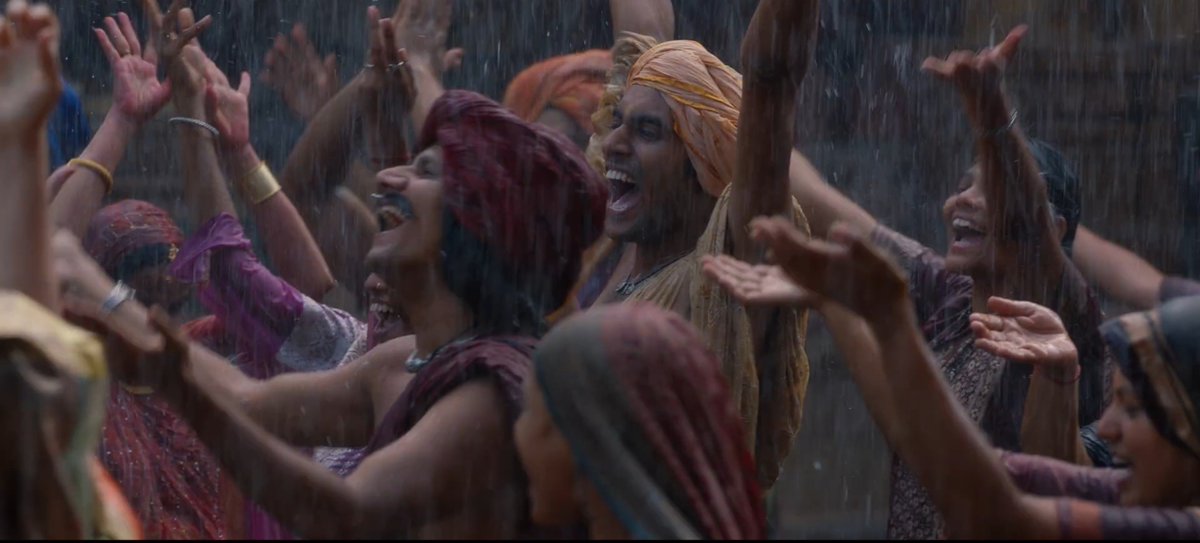 SameBrotherhu's tweet photo. Some Of History Accurate Production &amp; Execution Details

Hidden Details By : @FilmiPrem

1. Reason Behind Rain

This is the scene from Mithila where, as King Janaka ploughs the land, Mother Sita—along with the rain—makes her arrival. https://t.co/mekI5qJmxE