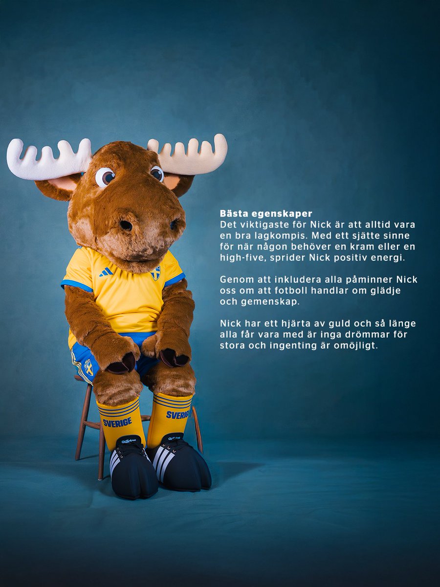 svenskfotboll's tweet photo. Lär känna vår nya maskot 🫎

🗞️ https://t.co/LCekHDeEoH https://t.co/K3ftyaPlEg