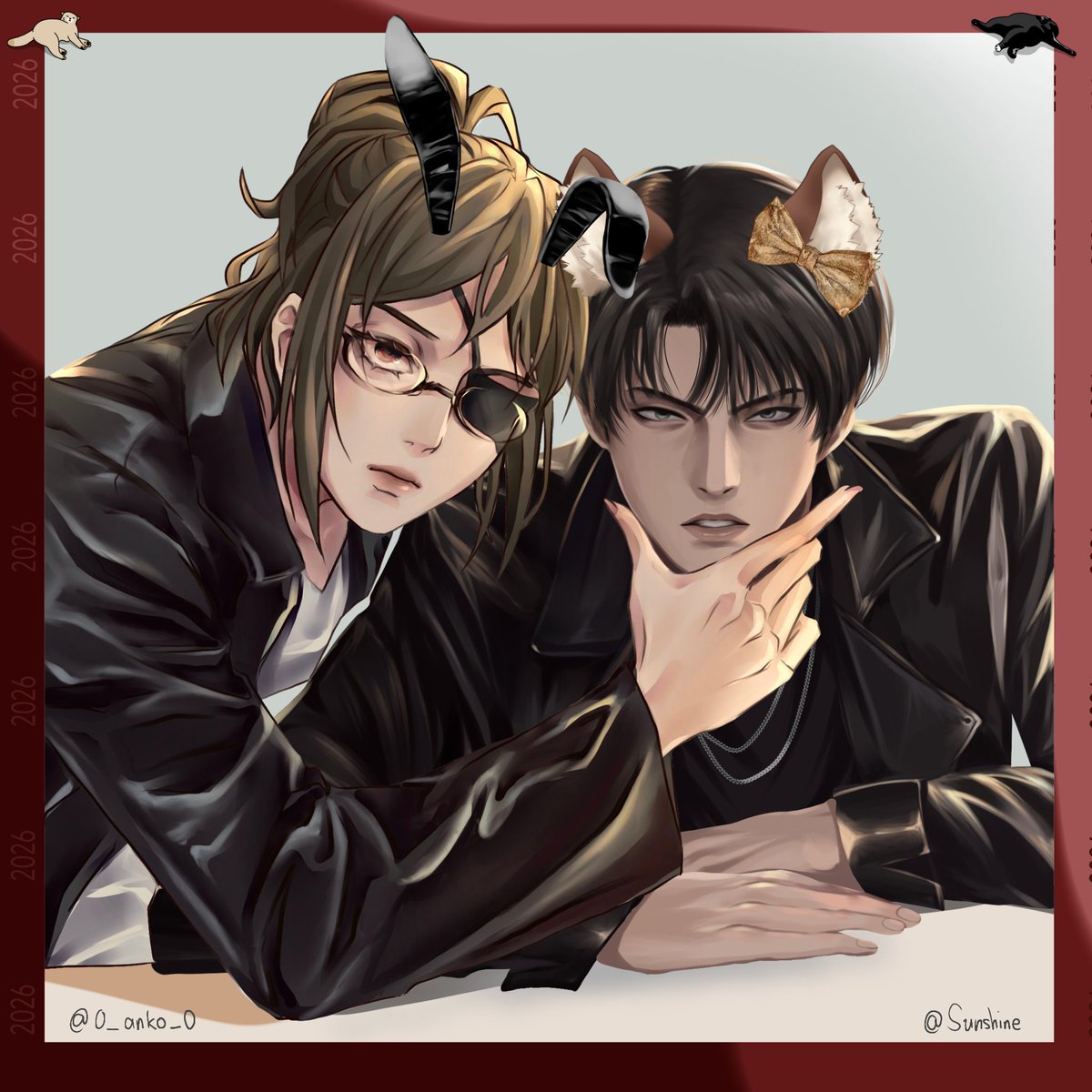 Sunnsshiney's tweet photo. collab w @0_anko_0 sooo fun
#hange #levi #hangezoe #leviackerman #aot https://t.co/gty4W8bTFS