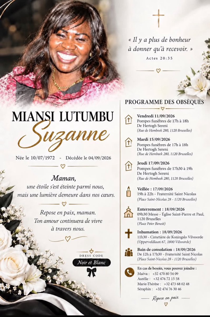 SebaGolfa's tweet photo. "Maintenant que j'ai les réponses aux questions que l'on me posait étant plus jeune, il n'y a plus personne pour me les poser..."

#RIPMamanSuzanne 🙏🏿
#PartirOuRester
#Momentum https://t.co/eDfr8rChKZ
