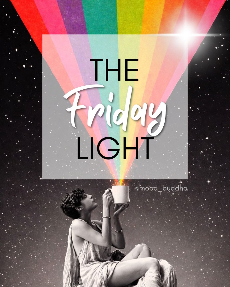 mood_buddha's tweet photo. ✨ The Friday Light  ✨

The weekend is a small doorway. Step through it and see what good things are waiting.

Thanks for being here this week 💛 https://t.co/2EMAoTS8MU