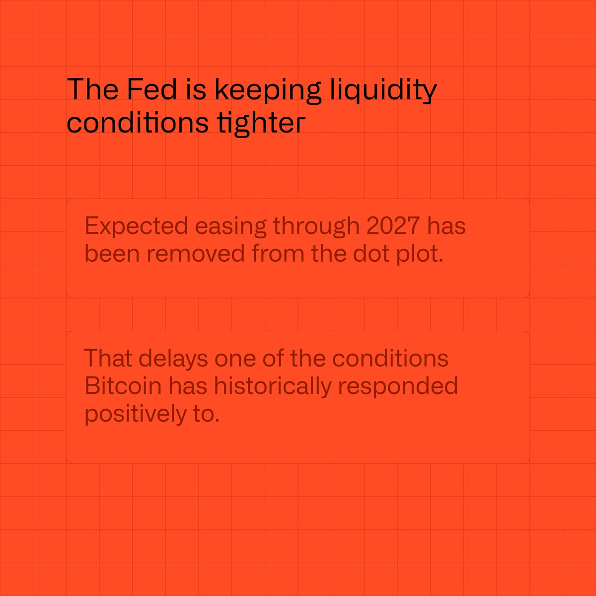 CoinSharesCo's tweet photo. A more hawkish Fed and the setback to the CLARITY Act have made the near-term setup for crypto more difficult.

@jbutterfill looks at why @Bitcoin may remain constrained, why altcoins are more exposed, and what could eventually change the picture: https://t.co/iyjcVkLJtL https://t.co/2zjoIjyCv8