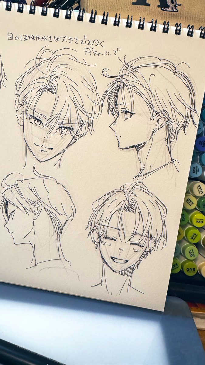 hyanneko's tweet photo. 今週のいろいろ。絵柄研究とか🙂 https://t.co/LRW3G6mt2L