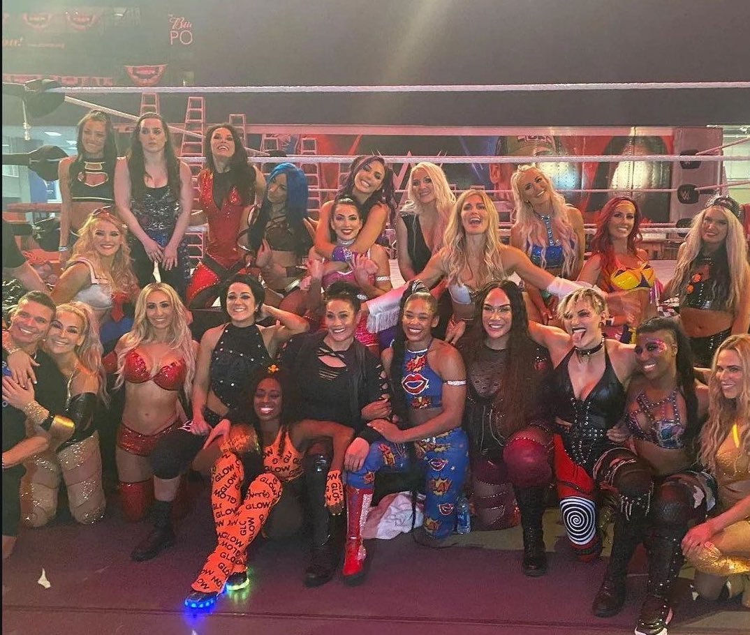 iboboprince336's tweet photo. Look at this photo

Who in here actually moved women’s wrestling

Not who looked the best Who changed the division

I’m going with Sasha Banks

She made women’s matches feel like the main show

That’s why Sasha vs Bianca at WrestleMania 37 is still my favorite

If you think someone else in this picture did more say who.