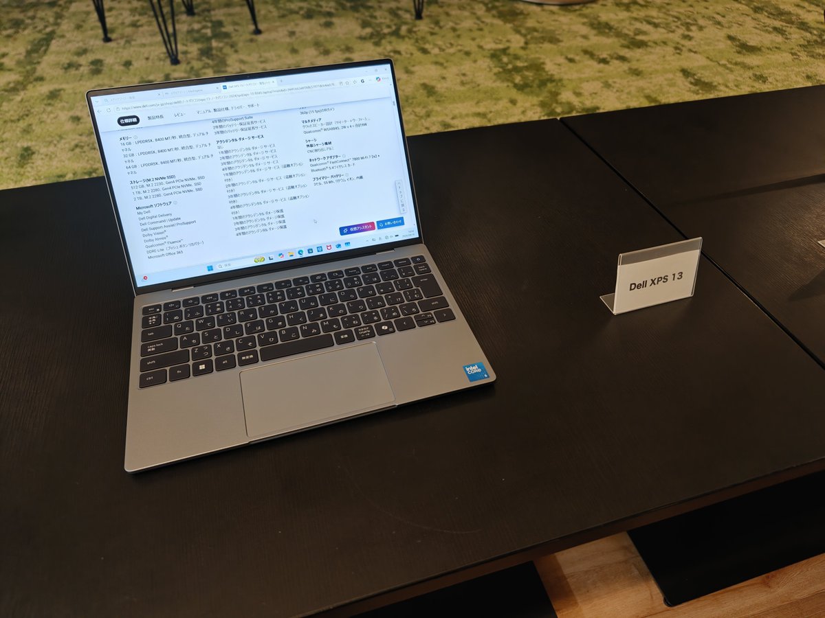 Tamayua2's tweet photo. というわけで、
Gizmodo × Dell Technologies XPS13体験会
に来ました!!
現在まだ開始前なので会場内に展示されてるPCを触って待機中〜
#ギズXPS13体験会
@gizmodojapan @Dell_JPN https://t.co/pYplRIRzHB