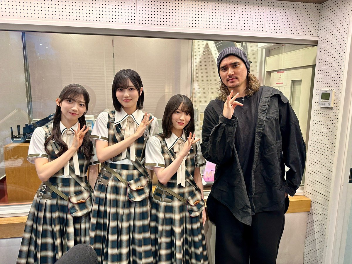 761musics's tweet photo. 9/18(金)Artist Guest
櫻坂46
 #森田ひかる さん
 #的野美青 さん
 #佐藤愛桜 さん

15th single「Lonesome rabbit / What's “KAZOKU”?」リリース！

🎙15th Single BACKS LIVE!!
🗓9月29日(火)・30日(水)
📍TOYOTA ARENA TOKYO

詳細は公式ホームページもしくはSNSをご確認ください！

 #761musics https://t.co/aoW1eBvtOH