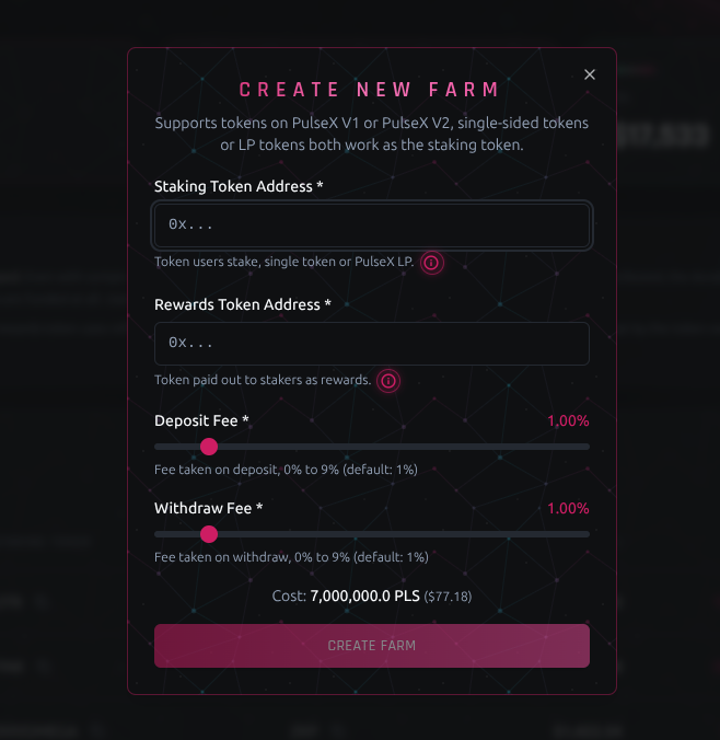 EMITfarm's tweet photo. 📡 EMIT FARM FACTORY 🛰️

Launch a farm.

Grow your community.

🛰️ Single-Sided Farms ✅
🛰️ LP Farms ✅

🔗 https://t.co/SgEspOb7FJ

🔛 #PulseChain $EMIT https://t.co/237jYmRJb3