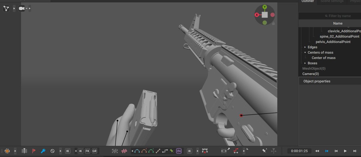INUREGamedev's tweet photo. Day 11 of posting INURE screenshots until launch.

today's work is about animating first equip anim and its normal variant

#INURE #IndieDev #GameDev #SurvivalHorror #HorrorGames https://t.co/VORwjnlO2Y