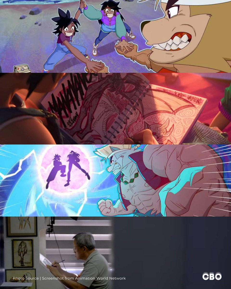 cbo_channel's tweet photo. The Philippine team of Snipple Animation Studios worked with DreamWorks on 'Forgotten Island.'

The film also incorporated anime-inspired visual styles, with Dragon Ball Z and Street Fighter serving as inspirations, according to director Januel P. Mercado. #ForgottenIsland https://t.co/ht1SbAT3XH