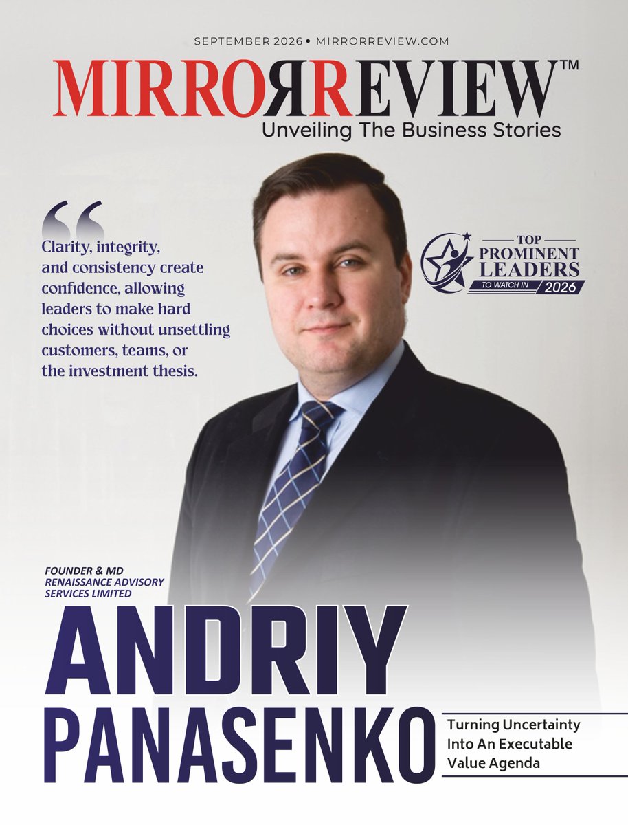 MirrorReview1's tweet photo. 30 years. £600M+ in savings. £4B+ in transactions.

Andriy Panasenko built Renaissance Advisory on one belief: value creation isn't an event — it's a daily habit.

Read his story: 🔗 https://t.co/9hHFTmkl8O

#PrivateEquity #Leadership #BusinessTransformation https://t.co/Jl6NDoOgH0
