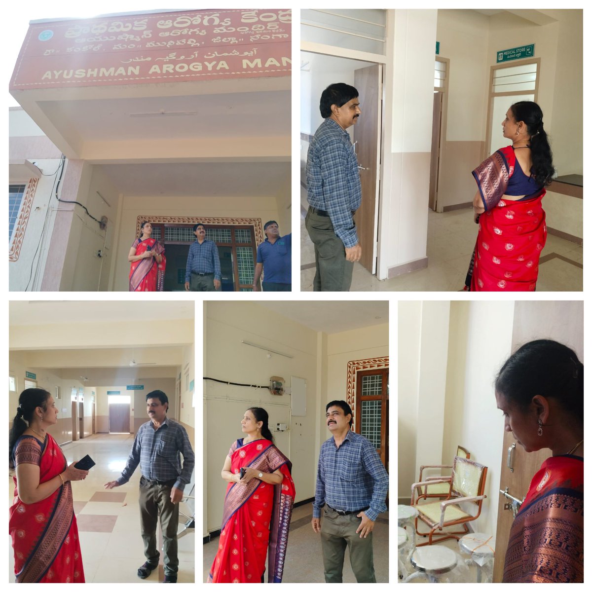 dmho_sangareddy's tweet photo. Dr. K. Lalitha Devi, DM&amp;HO Srd visited newly constructed PHC Kamkole on 18/9/26 to inspect the infrastructure &amp; review essential facilities &amp; inauguration arrangements. The concerned staff were instructed to complete all works &amp;ensure the building's readiness for inauguration. https://t.co/OtzqQTGQXT