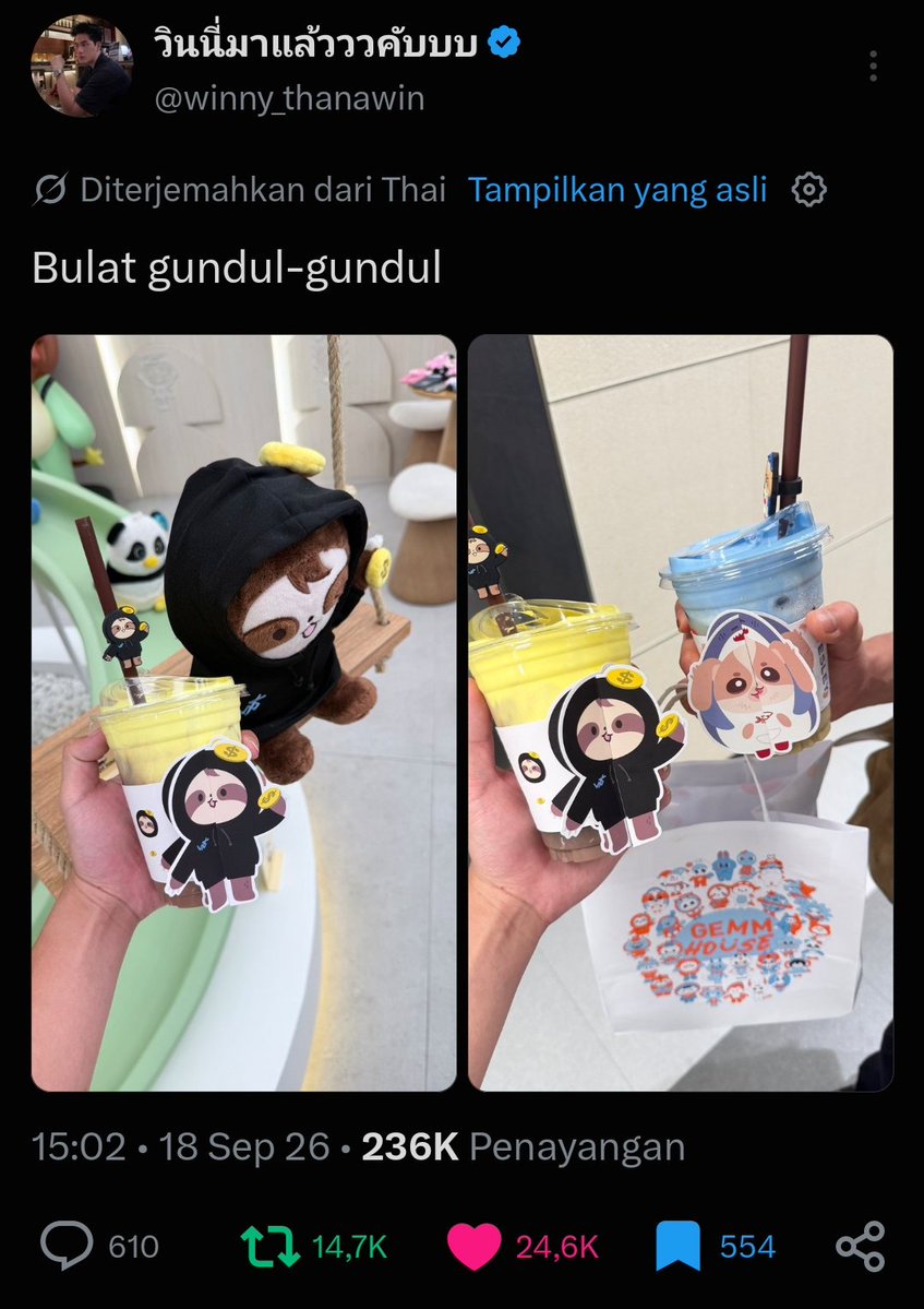 seaseaa000's tweet photo. setelah sekian penantian akhirnyaaaaa yang di tunggu tunggu papa cobain minuman ruayy, kira kira mereka ketemu ngga yaaa #SAMRUAY #Winynny https://t.co/kC1Efi19dl