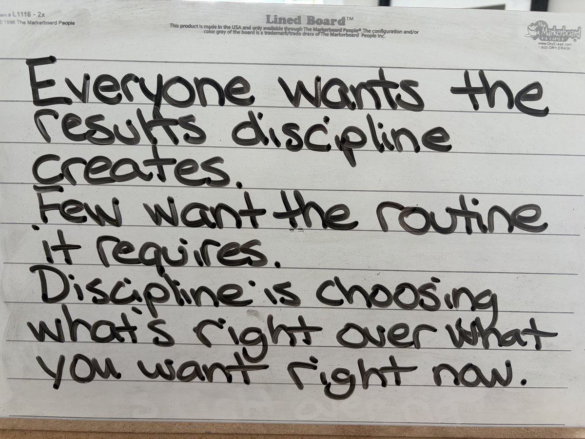 thewinningdiff1's tweet photo. Results get attention.
The routine that created them usually doesn’t.
Fall in love with what nobody sees. https://t.co/FHE5LA1KAp