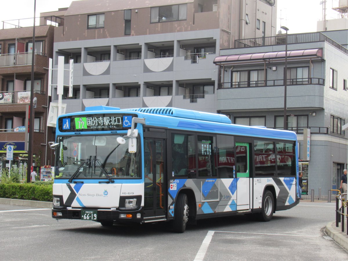 TSbus_train1610's tweet photo. 小平新車
A6-619・A6-620(A4-769・A4-780代替) https://t.co/tmvXqSxIA3