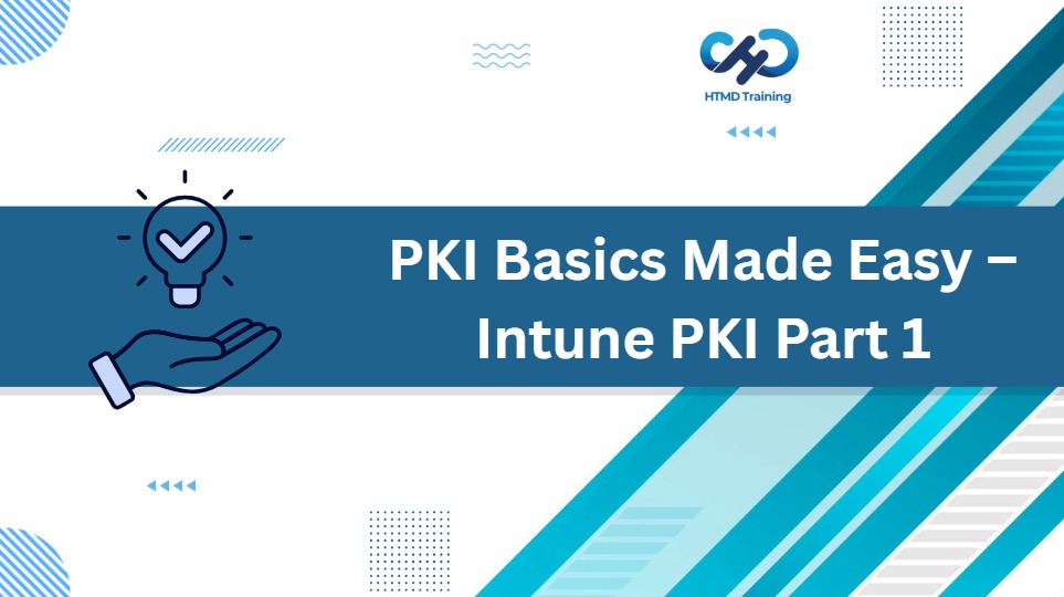 htmdcommunity's tweet photo. [IMP Post] 📌Learn The Basic Concepts of PKI - Intune PKI Made Easy With Joy Part-1 - 
https://t.co/ioyM9hRN87
#PKI #MicrosoftIntune #IntunePKI #SCEP #PKCS #HTMDCommunity https://t.co/GUL2l2OEwm