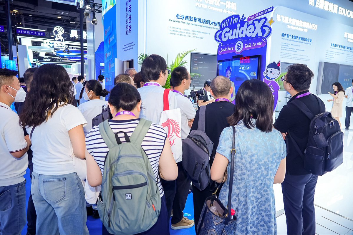 iFLYTEKDevs's tweet photo. 🌏 GuideX's ASEAN journey continues!
iFLYTEK is showcasing GuideX at the 23rd China-ASEAN Expo (CAEXPO), a key platform connecting China and ASEAN.
🤖 Built for public-service environments, GuideX combines multilingual interaction, digital humans, large language models and Agent capabilities to deliver more natural and efficient consultation, guidance and service assistance.
🏢 Across Southeast Asia, GuideX is already supporting localized services in a range of real-world scenarios - from smart transit services with SMRT and digital concierge services at Fairmont Singapore, to airport inquiries at Bangkok's Don Mueang International Airport and a public-sector digital human project for SAINS in Malaysia.
🤝 Building on these applications, we look forward to working with more local partners and bringing GuideX to more industries and public-service scenarios across ASEAN. 
Come and try GuideX's integration experience at the iFLYTEK booth!
📅 September 17-19, 2026: Trade Days | September 20-21, 2026: Public Days
📍 Hall B1，Nanning International Convention and Exhibition Center, Nanning, China
#iFLYTEK #iFLYTEKOpenPlatform #GuideX #CAEXPO2026 #ASEAN #AI