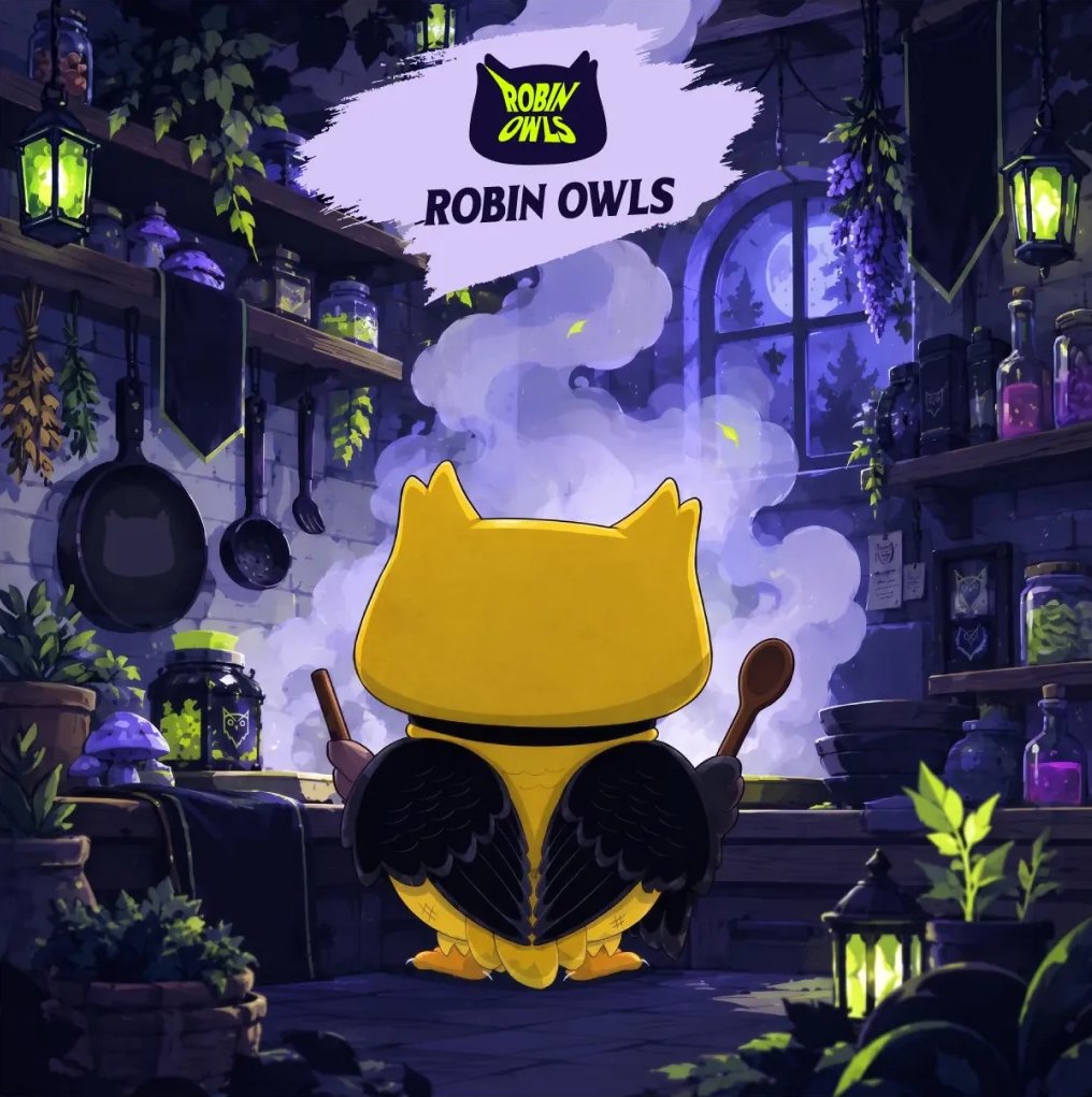 TheRobinOwls's tweet photo. Something is brewing… 

You’re getting closer. But there’s still more hiding in the shadows.

The flock is waking up 🦉 https://t.co/TWjxhBXH9t