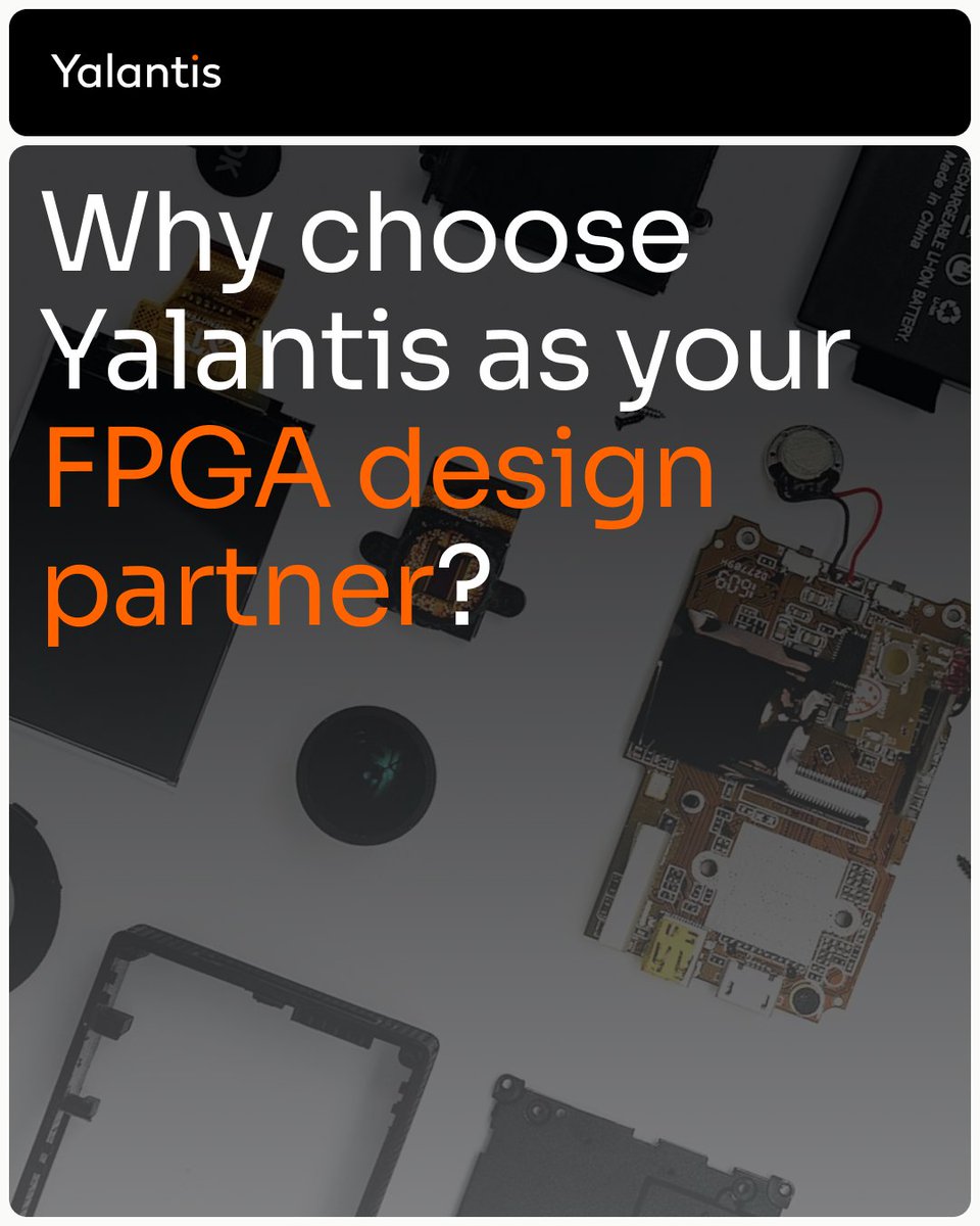 yalantis's tweet photo. Great hardware doesn’t stop at the board and neither should the engineering team behind it.

Yalantis provides full-cycle FPGA design services, from architecture and RTL development to verification, board validation, and ongoing support. https://t.co/gVPws9W8YK