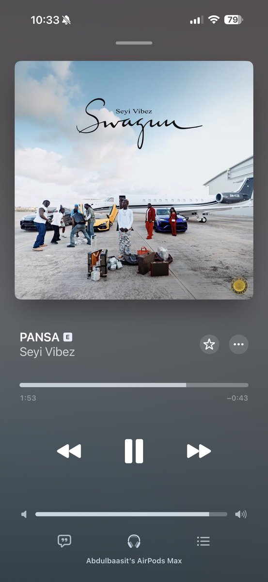 itzbasito's tweet photo. Best 4 songs on Seyi Vibez’ “SWAGUU” album https://t.co/hMzoerseoe