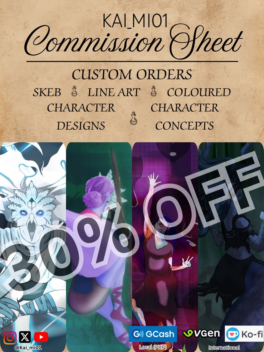 kai_mi01's tweet photo. DISCOUNTS ON VGEN  from today to Oct 16

I may be resigning from my "job" lmao(They don't pay their artists wooh)  

SKEB - 14USD
Line Art - 14USD
Coloured - 21USD

Anyways come over to https://t.co/A4nC0fCA5a now!

#illustration #dndartist #vgen #vgenopen #vgenartist https://t.co/2RzhmPo3aC