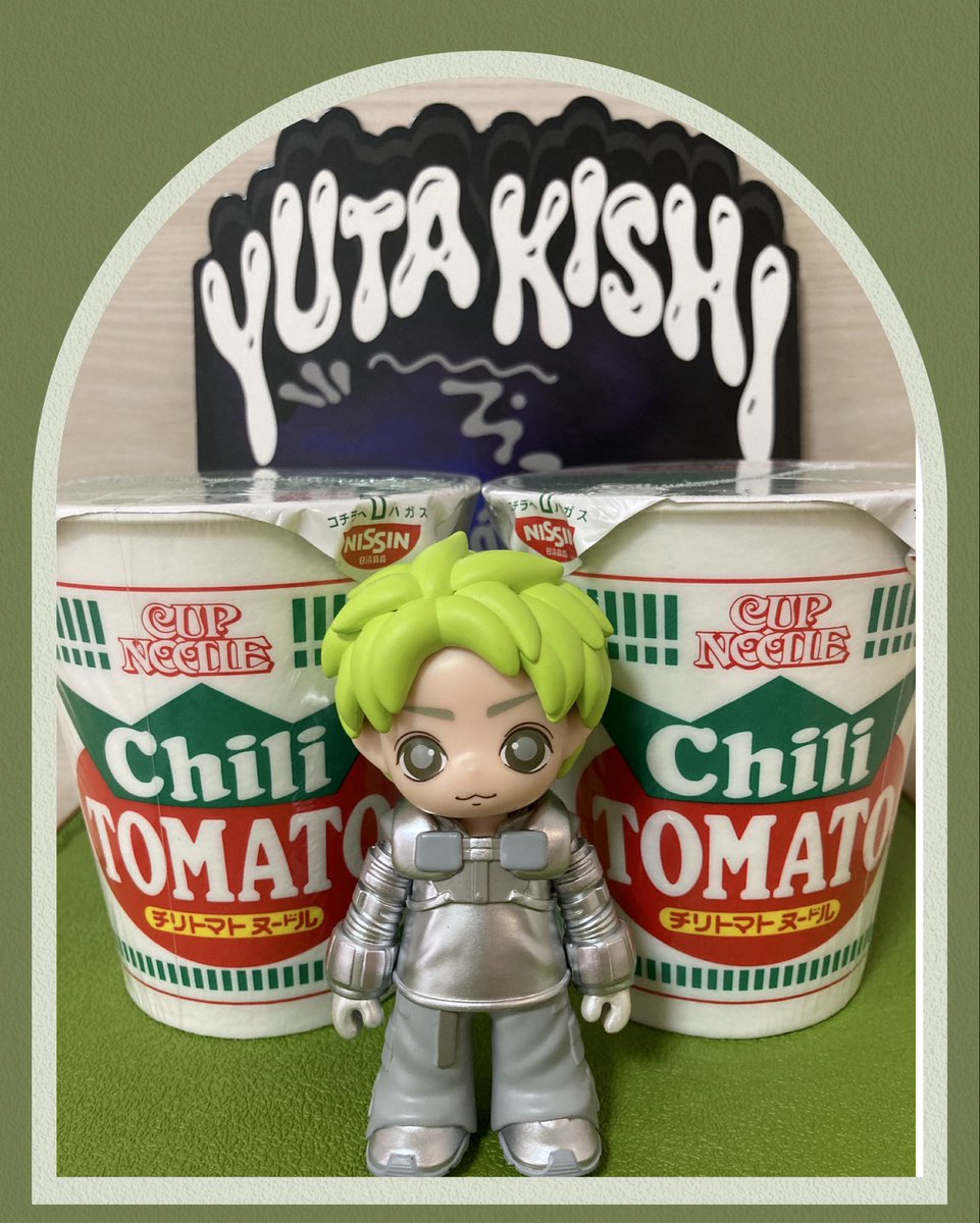 kc_kk_'s tweet photo. 岸くーん💜
今日トマト味のカップ麺🍅買ってきて、お昼に食べたよ〜✨🍜
チリトマトって辛いのかな🤔と思ってて、食べたことなかったんだけど、岸くんが好きなら食べなくちゃと思って❣️
全然辛くなくて美味しかったよ〜💜😆 https://t.co/cBx3CtPA8G