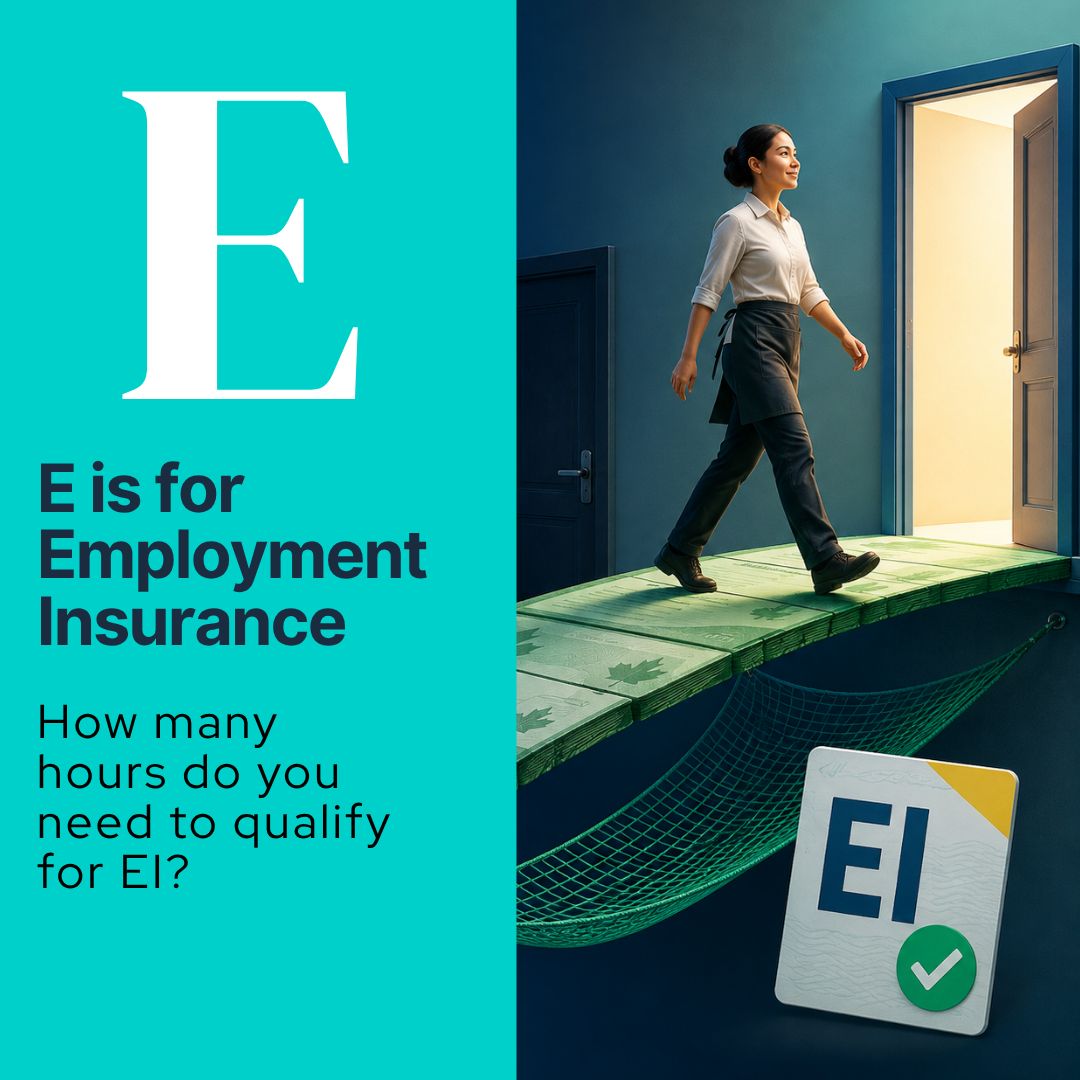 Hospitalitywrks's tweet photo. You generally need 420 to 700 insurable hours to qualify for regular EI. Your region’s unemployment rate determines the exact number.
Apply promptly, keep records of your job search and complete every EI report.
Find career support at https://t.co/yTuEM5VY3Z.
#LaidOff https://t.co/wXNq5nN15I