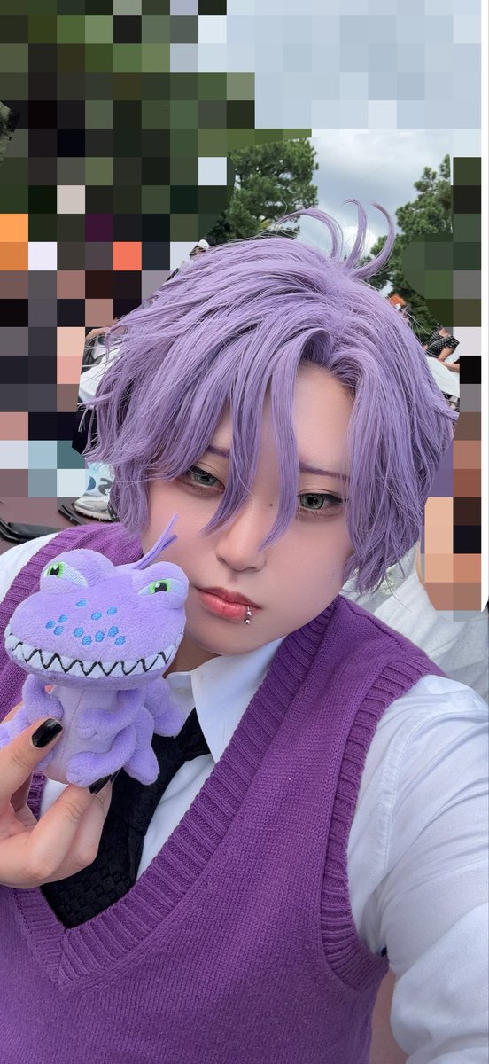 Chu_2_2_'s tweet photo. 楽しかった〜！！
初仮装のランドールでした🦎

#Dハロ仮装2026
#Dハロ仮装 https://t.co/00ghMG9ysj