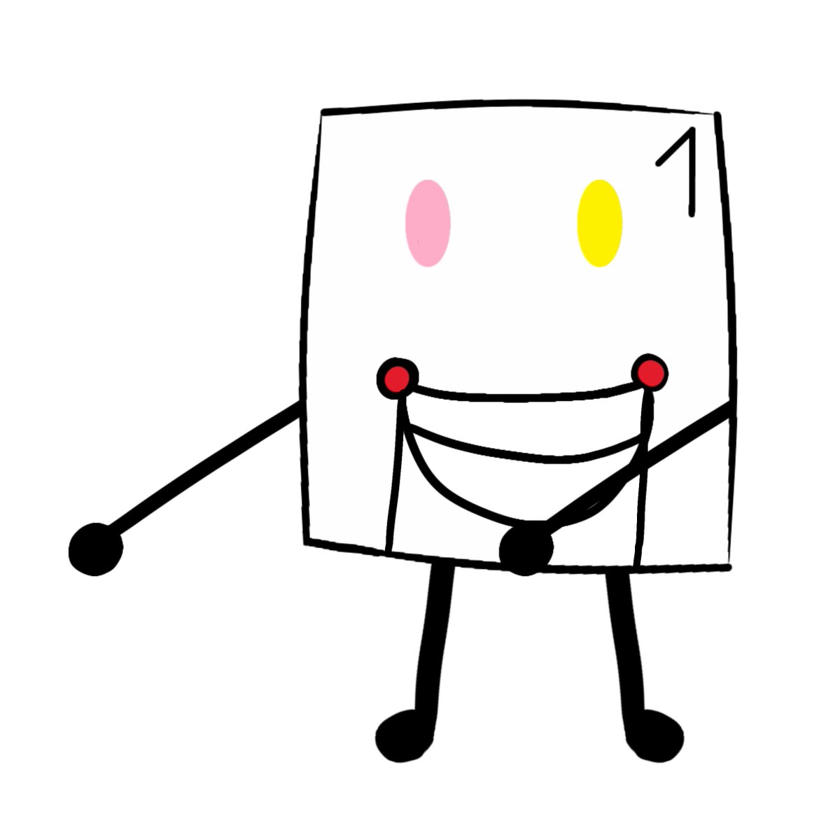 RocksInABox_'s tweet photo. Hello everyone i'd like to introduce my bfdi oc Card! He tends to act a little odd sometimes, i hope you all like him🩷💛
#bfdi #osc https://t.co/42MXPzRk8A